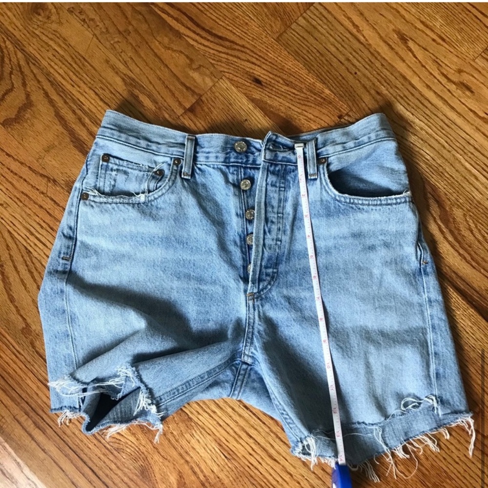 AGOLDE Jamie High-Rise Shorts - Picture 7 of 7